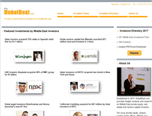 Tablet Screenshot of dubaibeat.com